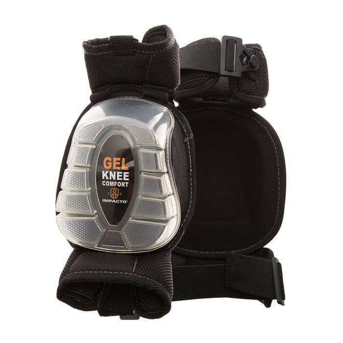 867-00 GEL-PRO Articulating Kneepads are built using a solid injected polyurethane and GEL insert to provide comfortable knee cushioning to the delicate patella bone. The Enlarged outer shell with articulating feet grips the surface you are kneeling on to provide excellent stability. 