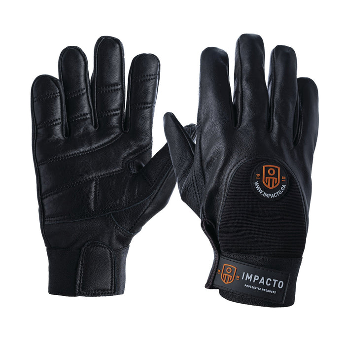 AV407 Half Finger Anti-Impact Leather Gloves