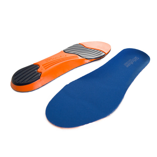 ERINWRK Work-Sport Anti-Fatigue Insoles are ergonomically designed to provide cushioned support and shock adsorbing comfort. The versatile molded design with cupped heel provides rear foot stability.
